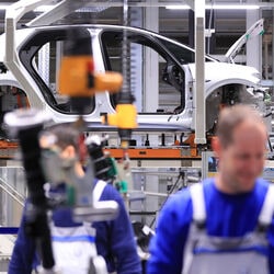 File photo of an automotive manufacturing plant used for representational purpose.
