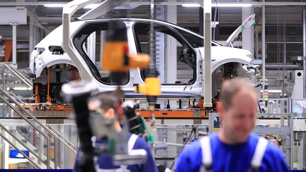 File photo of an automotive manufacturing plant used for representational purpose. (Bloomberg)