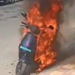 Ola Electric is investigating the incident of its electric scooter catching fire in Pune and will take appropriate action.