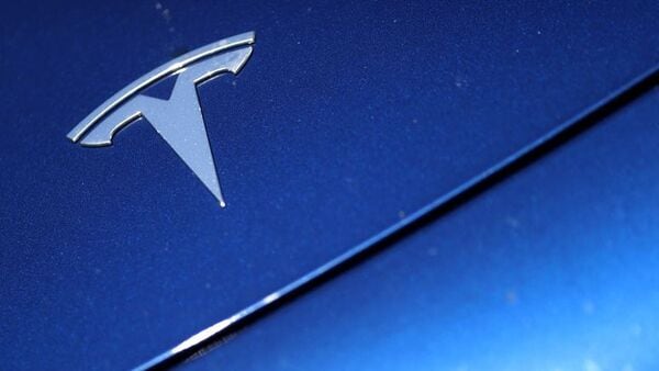 File photo of Tesla logo (REUTERS)