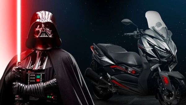 The new Darth Vader edition model comes with a menacing-looking black paint scheme with red accents for a sporty appeal.