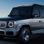 Mercedes-Benz EQG concept retains the iconic silhoutte of the G-Class SUV.
