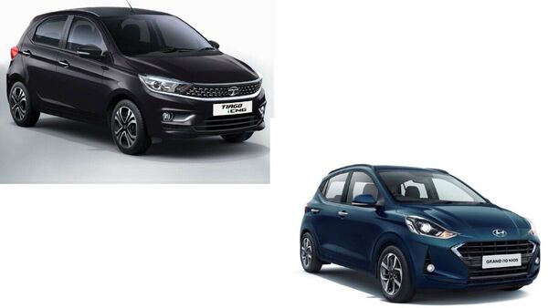 Tata Tiago CNG and Hyundai Grand i10 Nios CNG come powered by 1.2-litre engines. Tata Tiago CNG and Hyundai Grand i10 Nios CNG come powered by 1.2-litre engines.