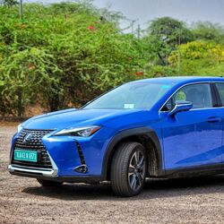 Lexus UX 300e electric SUV, which offers a range of up to 315 kms on a single charge, is being tested by the luxury carmaker ahead of possible launch in India.
