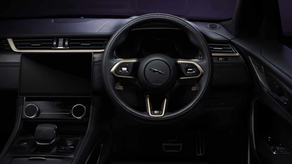 Interior of the Jaguar F-Pace SVR Edition 1988
