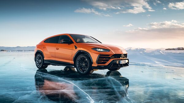 File photo of a Lamborghini Urus SUV finished in Orange exterior paint