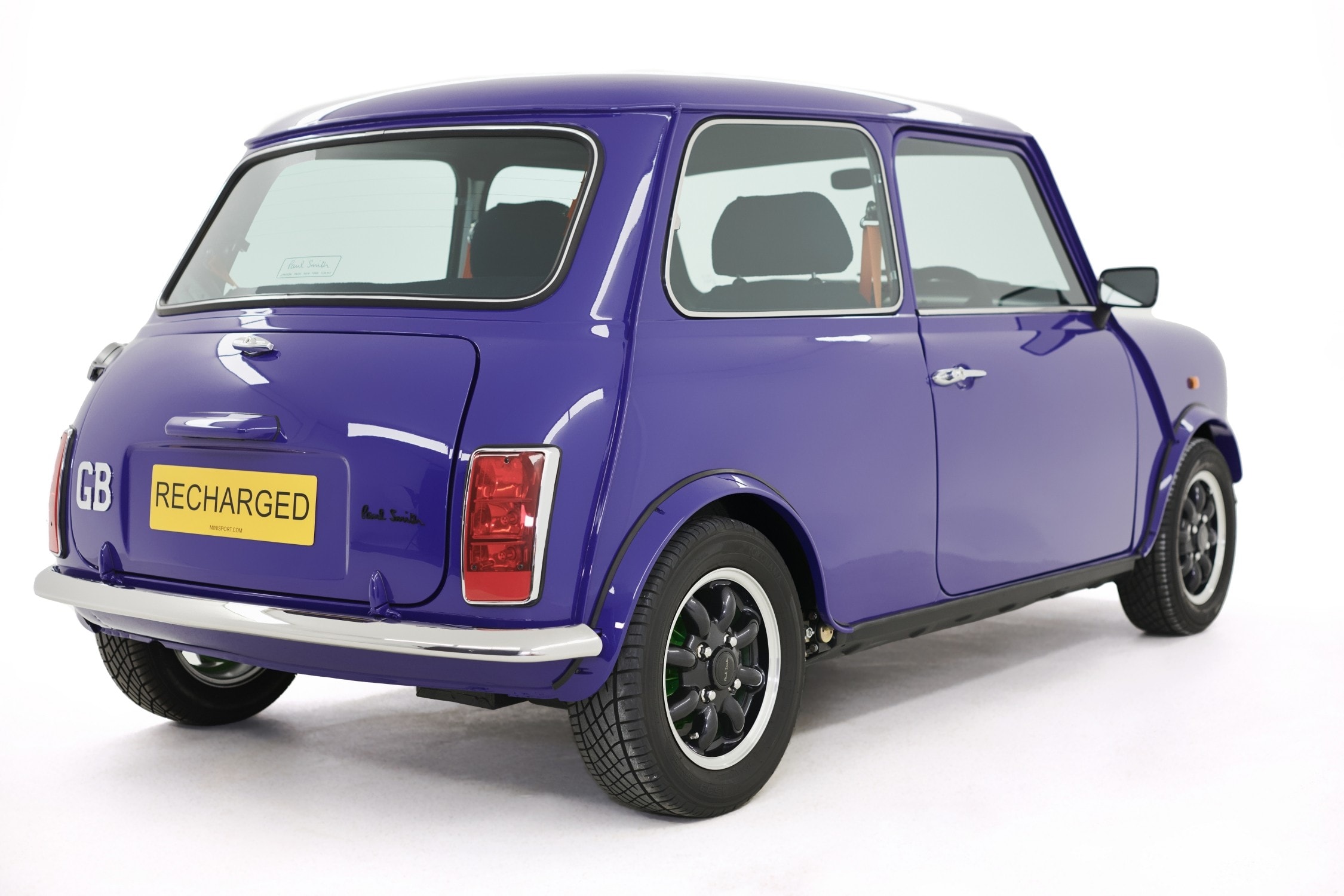 Paul Smith describes the recharged MINI model using three words - quality, sustainability and functionality.