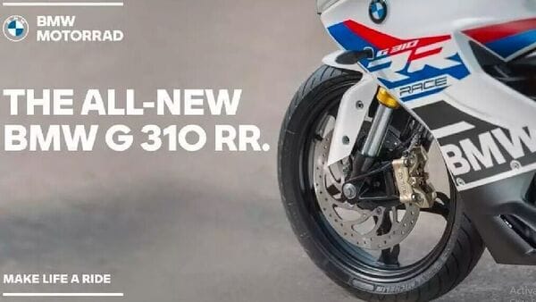 Upcoming sport bike is going to be called BMW G 310 RR.