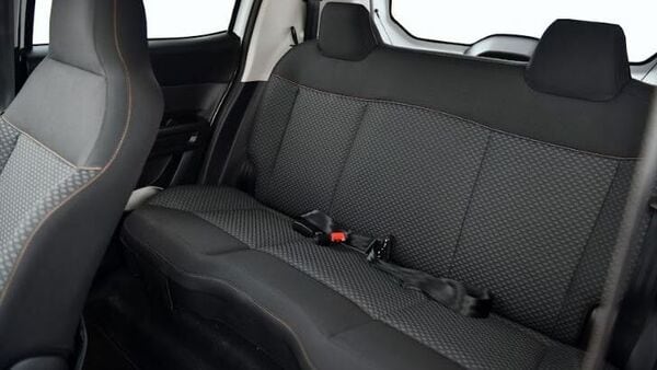 A dedicated seat belt for the middle passenger at the back is a welcome addition inside Citroen C3.