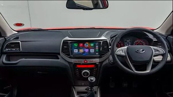 The new infotainment system on the XUV300 comes with wireless charging, wireless Apple CarPlay, and Android Auto.