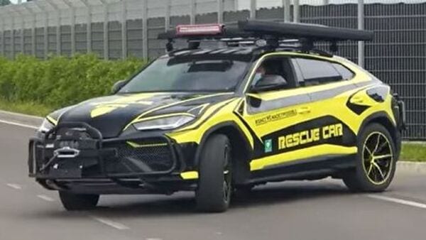 Modified Lamborghini Urus support vehicle spotted with off-road upgrades |  HT Auto