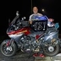 During the world record attempt, Thierry Sarasyn started from the Czech Republic at at 4.16 am and arrived in Arlon, Belgium, at 11.59pm