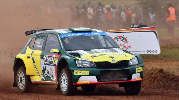 Gill returns to WRC 2 driving a Skoda Fabid Rally2 car for the first time with Brazilian co-driver Gabriel.
