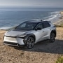 Toyota bZ4X is the company's first electric vehicle launched this year.