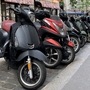 Motorcycles are seen on parking spaces in a street in Paris, France, June 27, 2022. REUTERS/Geert De Clercq (REUTERS)