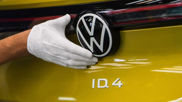 Picture of Volkswagen ID.4 electric vehicle. (Image used for representational purpose only) (Bloomberg)