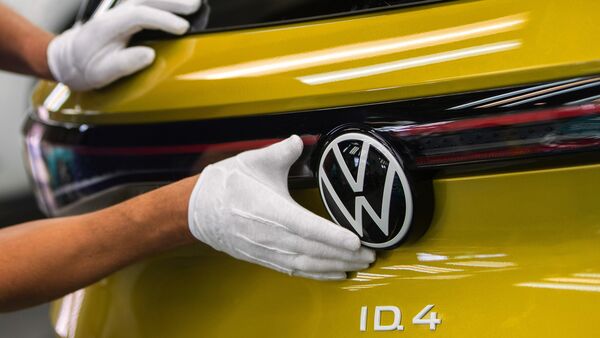 File photo of Volkswagen logo. (used for representational purpose) (Bloomberg)