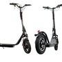 The Moon e-scooter comes with a 8Ah, Lithium-ion battery that can be charged in 4 hours and is good enough to deliver a full cycle range of 20 km.