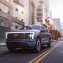 File photo of Ford F-150 Lightning electric vehicle. 