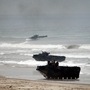 File photo: Amphibious Assault Vehicles storm Red Beach during exercises at Camp Pendleton in California in June of 2010. (AP)