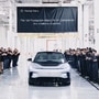 Faraday Future production-intent FF 91 EV has been manufactured at its Hanford, Calif plant. (Faraday Future)