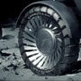 Lunar tyres have to not just operate in low gravity but navigate through terrain unlike any on Earth. Then there is the factor of extreme temperature variations. &nbsp;