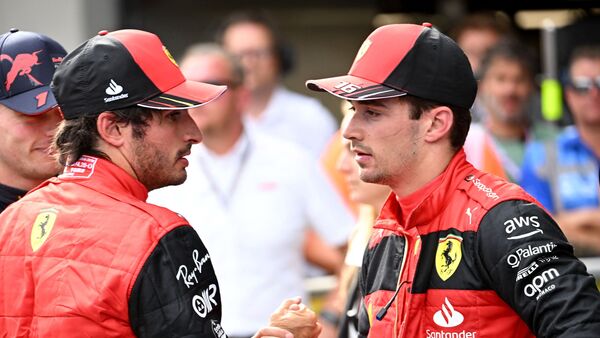 Ferrari had a forgettable French Grand Prix where it failed to grab a single podium finish. The result has pegged the Italian racing team back at its chance to challenge Red Bull Racing in the ongoing Formula 1 season. (Pool via REUTERS)