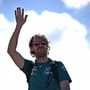 File photo of Aston Martin F1 racer Sebastian Vettel. (AFP)