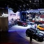 File photo: People visit the Jeep booth during a media day for the Auto Shanghai Show in Shanghai, China. (REUTERS)