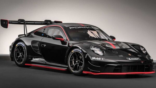 Porsche 911 GT3 R race car breaks cover with improved aero