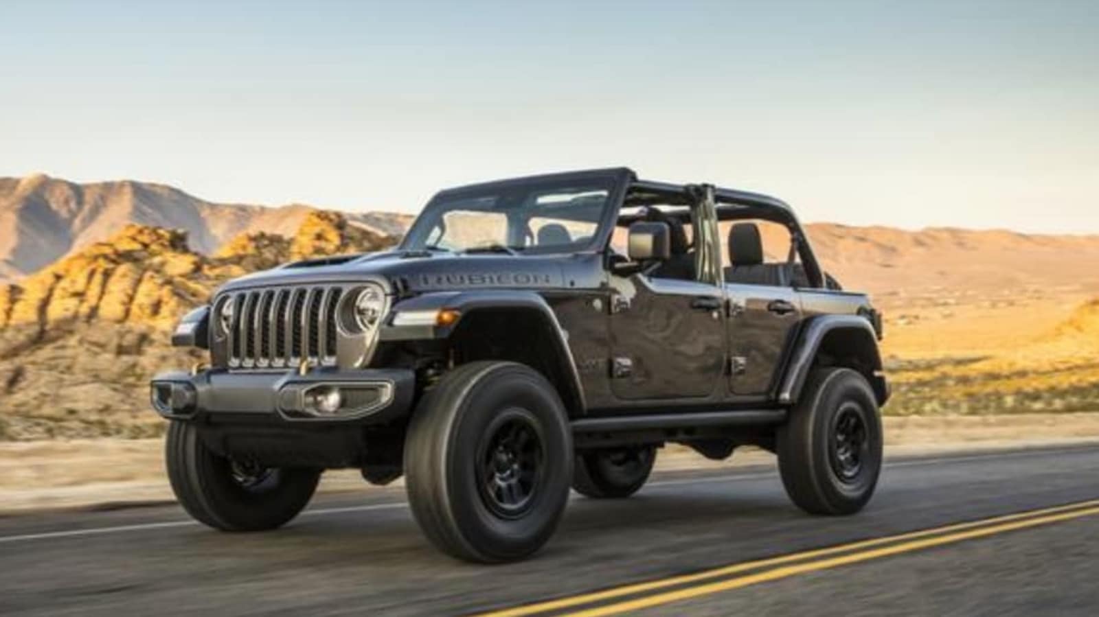 Watch: This wooden Jeep Wrangler Rubicon 392 is set to conquer Moab | HT  Auto
