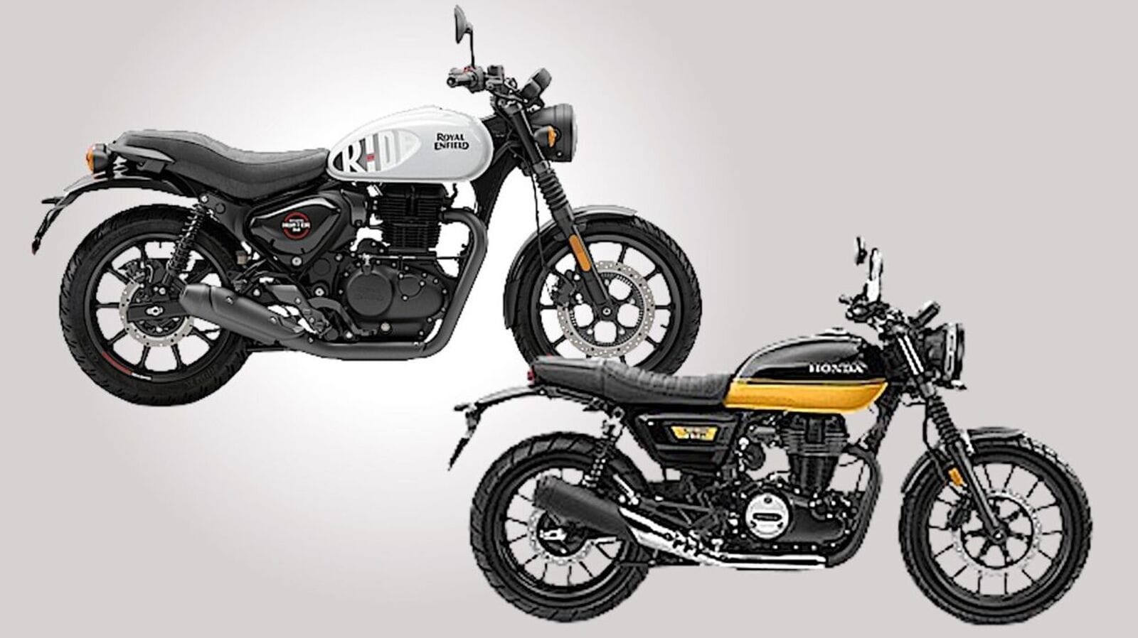 Royal Enfield Hunter 350 vs Honda CB350RS: Price, Specs and features comparison