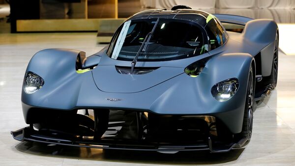 File photo of the new Aston Martin Valkyrie.  (REUTERS)