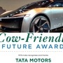 Tata Motors is being awarded PETA India's cow-friendly award for its vegan interiors in the Avinya concept car