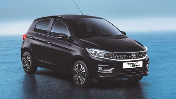 Tata Tiago CNG gets a factory-fitted CNG kit that works with the 1.2-litre Revotron engine.