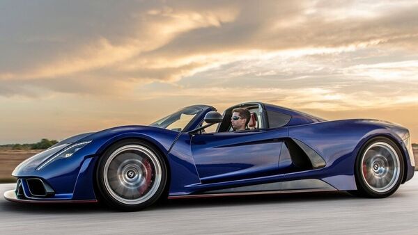  Hennessey F5 Roadster weighs 1,406 kgs whereas the Coupe version weighs 1,360 kgs.