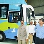 Minister of State for Science & Technology and Earth Sciences (I/C), Prime Minister’s Office, Personnel, Public Grievances & Pensions, Atomic Energy and Space, Dr. Jitendra Singh launches India’s first truly indigenously developed Hydrogen Fuel Cell Bus developed by KPIT-CSIR, in Pune (ANI)