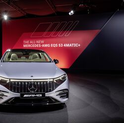 Mercedes Benz launched the AMG EQS 53 EV, its second electric car in India, at  <span class='webrupee'>₹</span>2.45 crore.