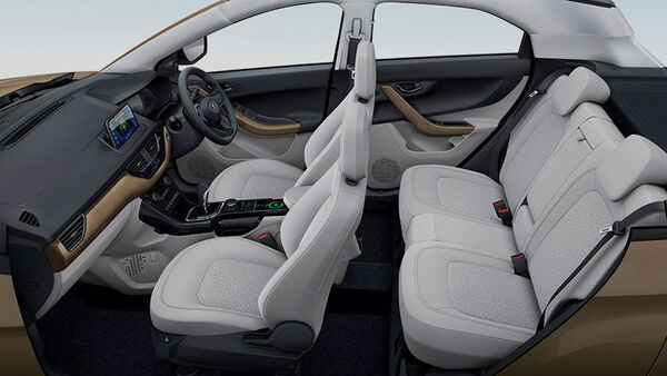 Tata Motors has also added electric sunroof with tilt function and front ventilated seats. Tata Motors has also added electric sunroof with tilt function and front ventilated seats.