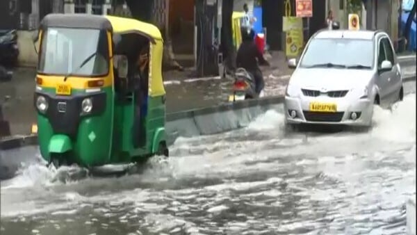 Waterlogging was reported in the Whitefield area for the second time. Waterlogging was reported in the Whitefield area for the second time.