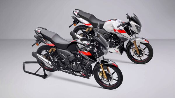 TVS Apache RTR 180 is offered in two variants. 