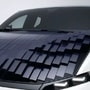 The Lightyear 0's hood and entire top are covered in solar panels that extend the EV's range by around 70 km in ideal sunny conditions. (Lightyear One)