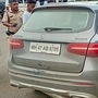 The remains of the Mercedes GLC that carried Cyrus Mistry and three others before crashing in Palghar two weeks ago. The accident, which killed Mistry and another person, has given rise to road safety debates as well as force authorities to come with stricter rules. (PTI)