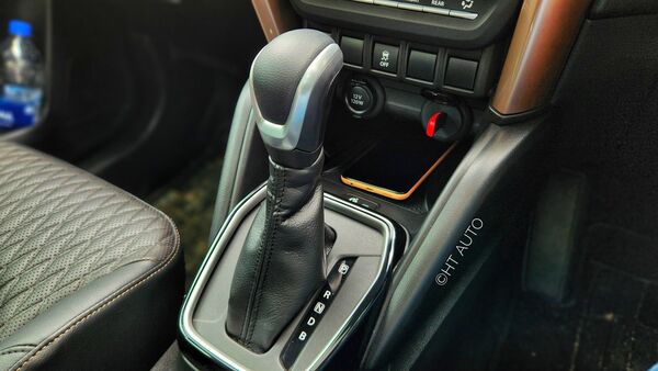 The strong-hybrid model comes with the solitary e-CVT option.