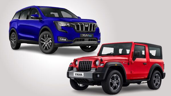 Mahindra XUV700 (top) and Mahindra Thar (bottom) have become more expensive just ahead of the festive season. The price of both SUVs have been hiked three times in last nine months.