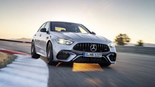 The Mercedes-AMG C63 has a wheelbase about 10 mm longer than the standard version.  It comes with a Panamericana grille, wider air intakes, a rear diffuser and quad exhaust pipes.  The car uses standard 19-inch wheels and can be upgraded to 20-inch wheels.