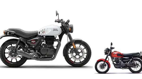 Royal Enfield Hunter 350 and Kawasaki W175 are retro motorcycles.