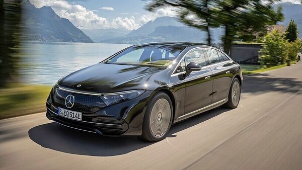 The Mercedes-Benz EQS 580 electric vehicle's real-world range is expected to be less than the claimed 750 km.