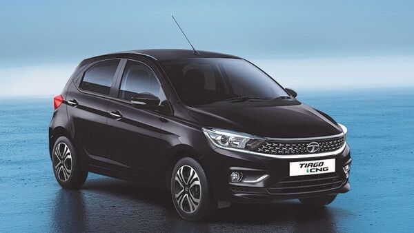 Tata Tiago CNG gets a factory-fitted CNG kit that works with the 1.2-litre Revotron engine.