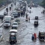 File photo of Delhi when it received heavy rain and left many areas of the city water-logged and flooded leading to traffic jams.&nbsp;